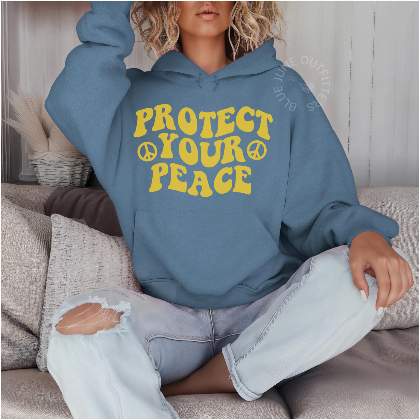 Protect Your Peace Hoodie | Good Energy Uniex Sweatshirt