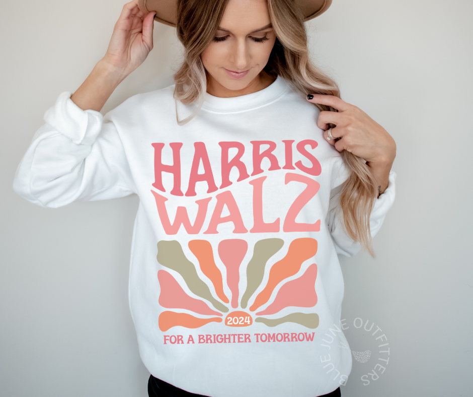 HARRIS WALZ 2024 | TRENDY CAMPAIGN SWEATSHIRT