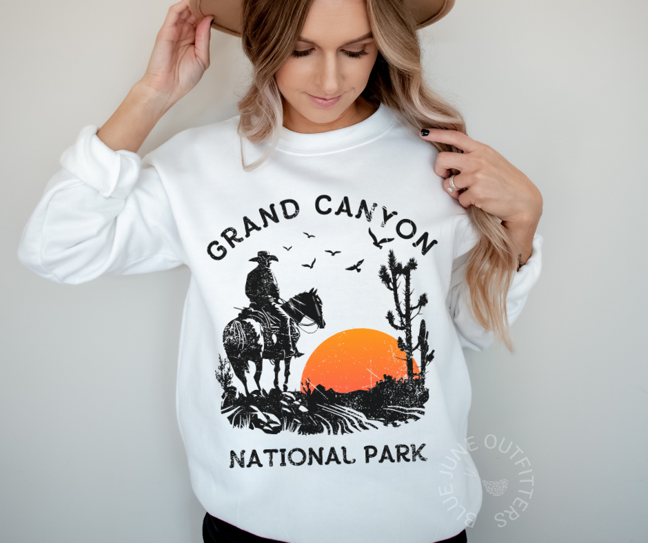 Grand Canyon National Park | Cozy Crewneck Sweatshirt