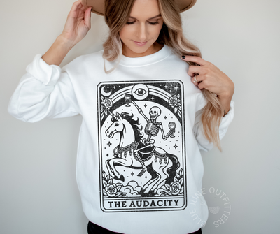 The Audacity Tarot Sweatshirt | Witchy Style Crewneck