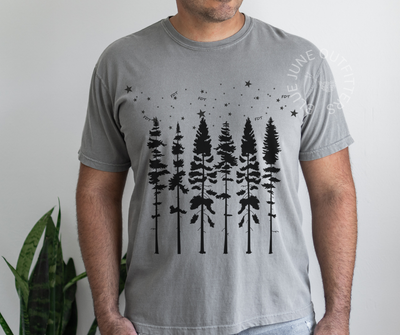 FDT Forest Graphic Tee – Subtle Political Statement Shirt