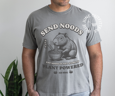 Send Noods | Funny Comfort Colors® Foodie Tee