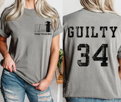 Trump Guilty 34 Counts | Comfort Colors® Tee