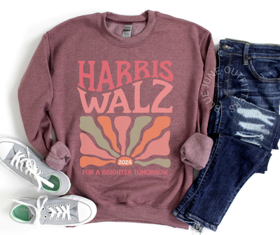 HARRIS WALZ 2024 | TRENDY CAMPAIGN SWEATSHIRT