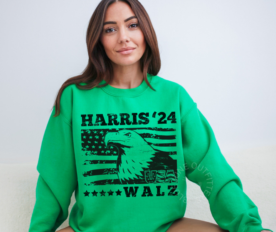 Harris Walz 2024 | Unisex Crewneck Sweatshirt