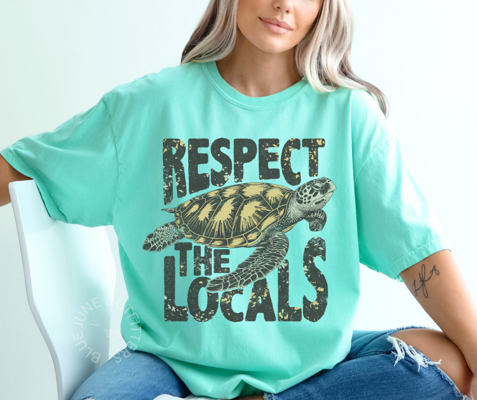 Respect the Locals | Comfort Colors® Marine Life Conservation Tee