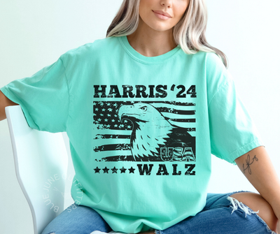 HARRIS WALZ 2024 | COMFORT COLORS®  ELECTION TEE