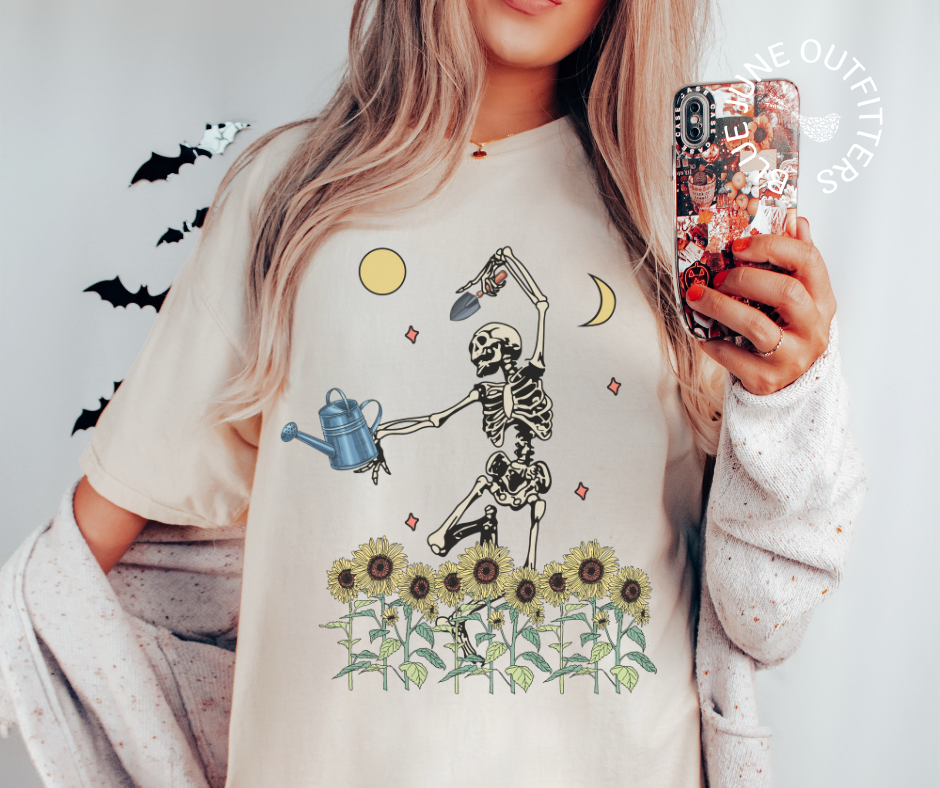 Summer Skeleton | Comfort Colors® Gardening Tee