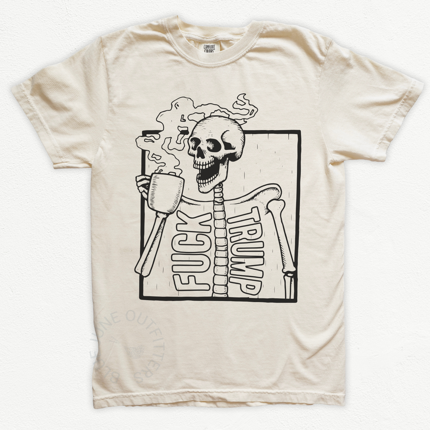 Political Skeleton Graphic Tee | Subt Anti-MAGA Shirt