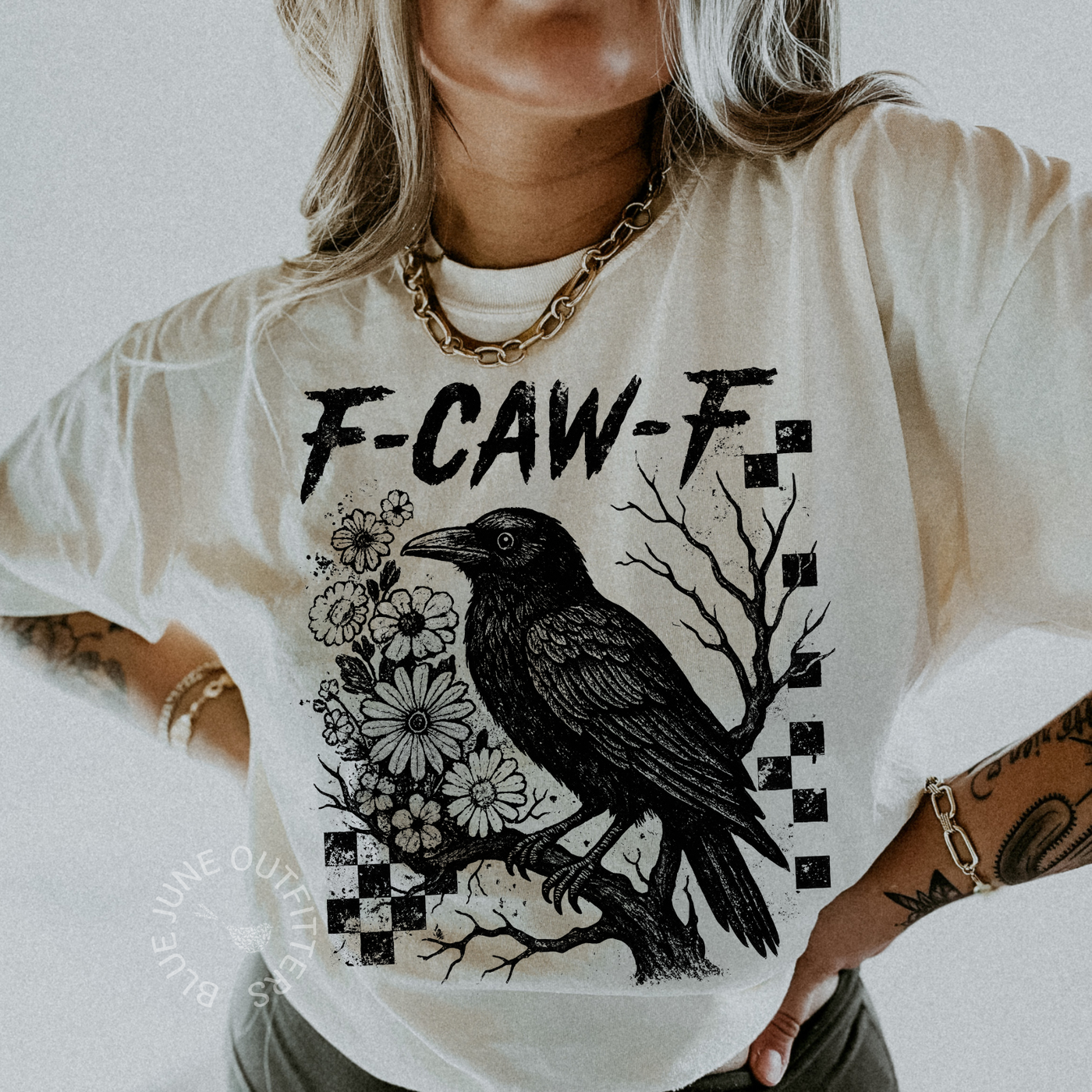 Funny Witchy Raven Tee | Comfort Colors Anti-Social Tee