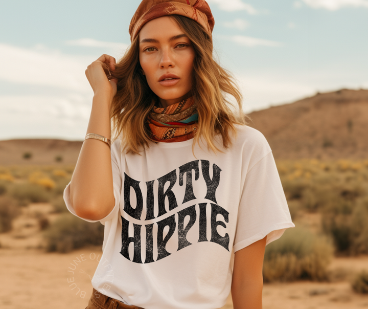 Dirty Hippie | Trendy Grunge Style Comfort Colors® Tee