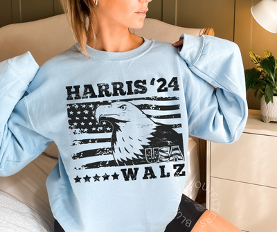 Harris Walz 2024 | Unisex Crewneck Sweatshirt