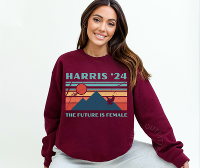 THE FUTURE IS FEMALE | KAMALA HARRIS  2024 SWEATSHIRT