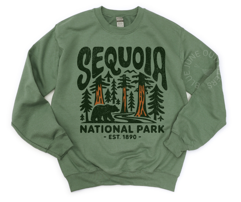 Sequoia National Park Unisex Pullover Sweatshirt