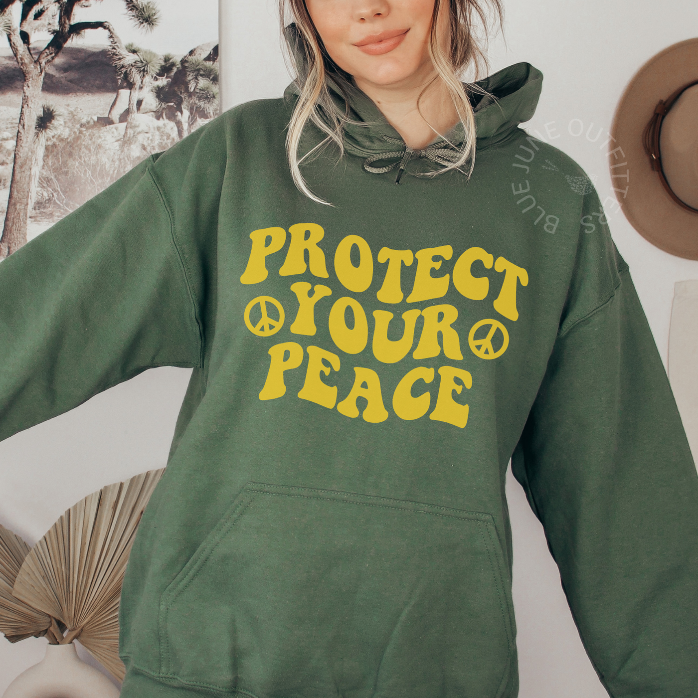 Protect Your Peace Hoodie | Good Energy Uniex Sweatshirt