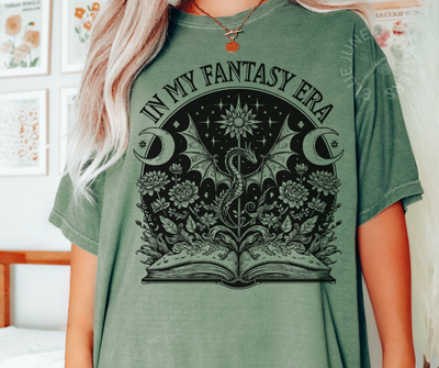 IN MY FANTASY ERA | DRAGON BOOKISH TEE