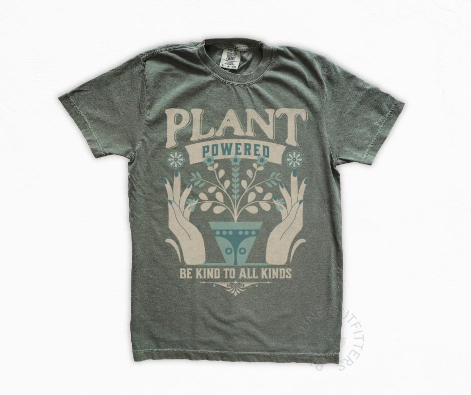 PLANT POWERED | RETRO COMFORT COLORS® TEE