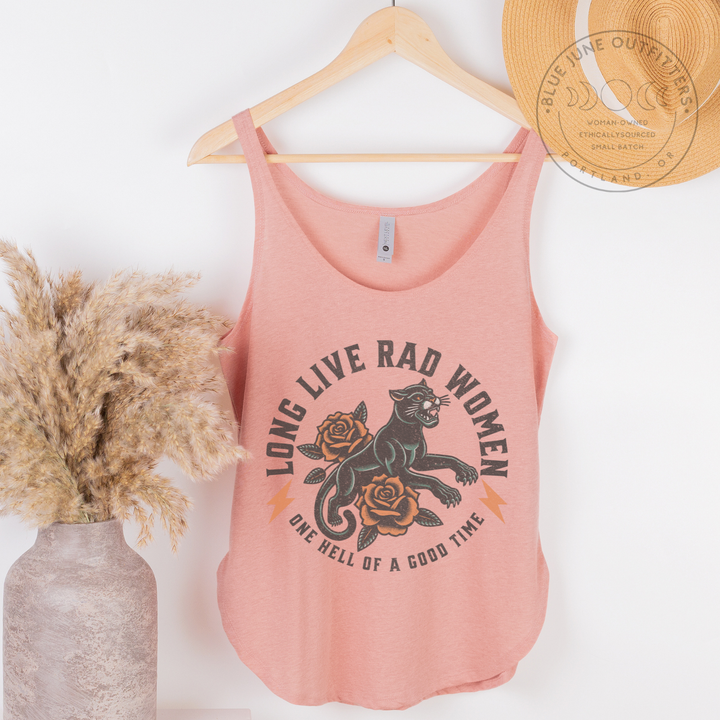Long Live Rad Women | Women's Retro Festival Tank