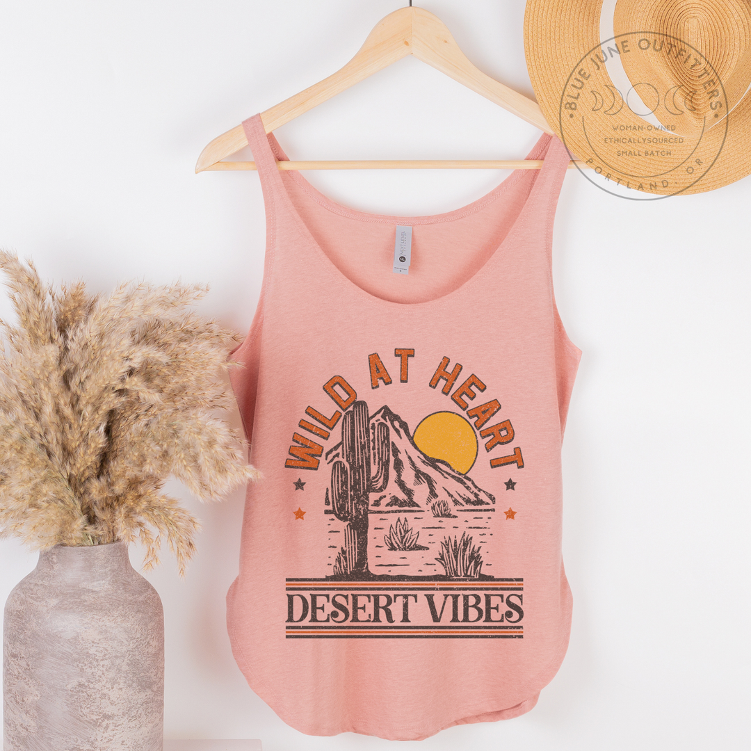 Wild At Heart Desert Vibes | Festival Style Tank