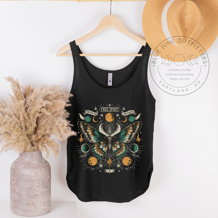Women's Free Spirit Moth Festival Tank