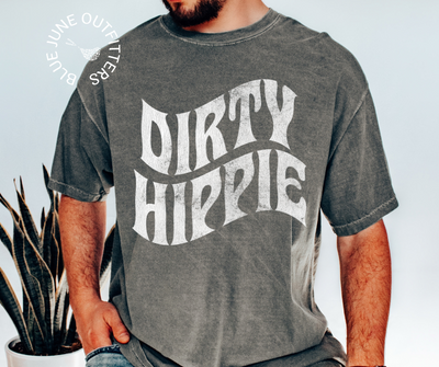 Dirty Hippie | Trendy Grunge Style Comfort Colors® Tee