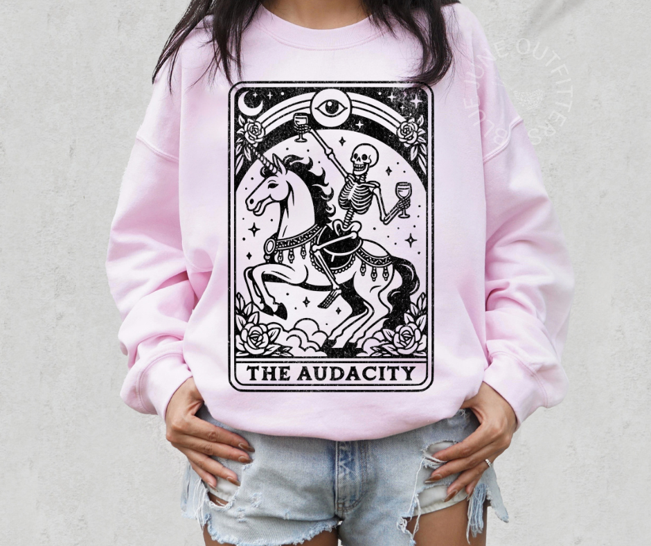 The Audacity Tarot Sweatshirt | Witchy Style Crewneck