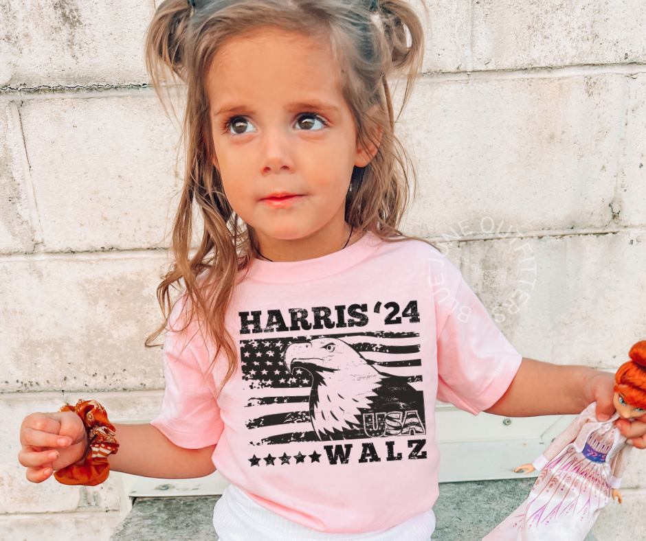 HARRIS WALZ 2024 | TODDLER PATRIOTIC TEE