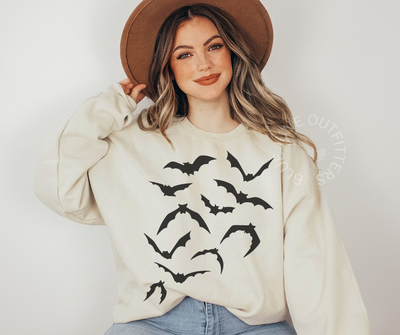 Bats Halloween Sweatshirt