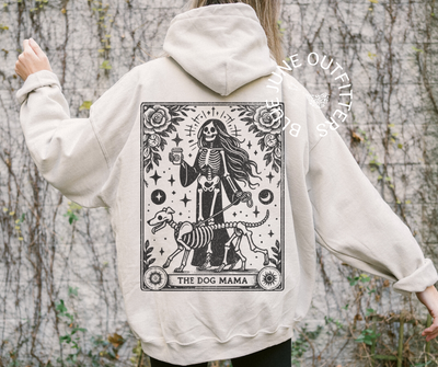 The Dog Mama Tarot | Witchy Style Hoodie