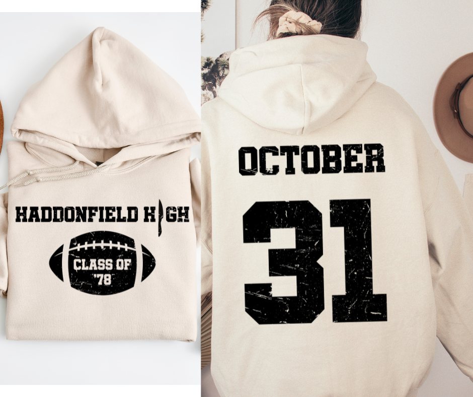 Haddonfield High | Retro Halloween Hoodie