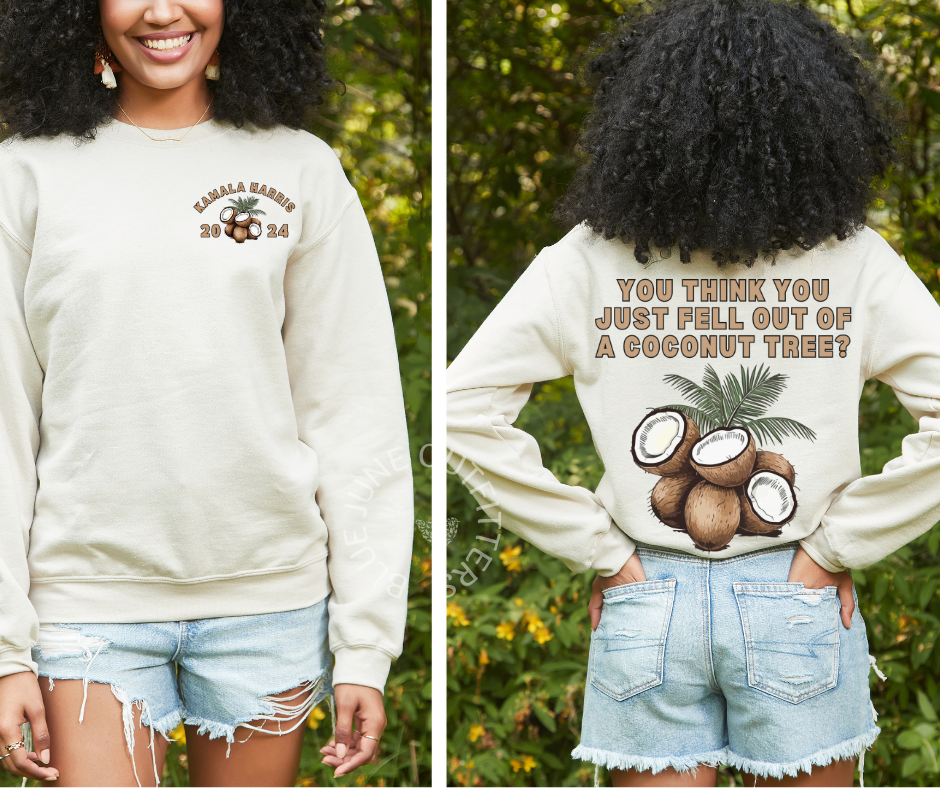 Kamala Harris Coconut Tree Sweatshirt | Kamala Harris 2024