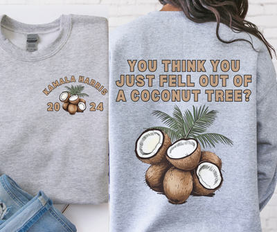 Kamala Harris Coconut Tree Sweatshirt | Kamala Harris 2024