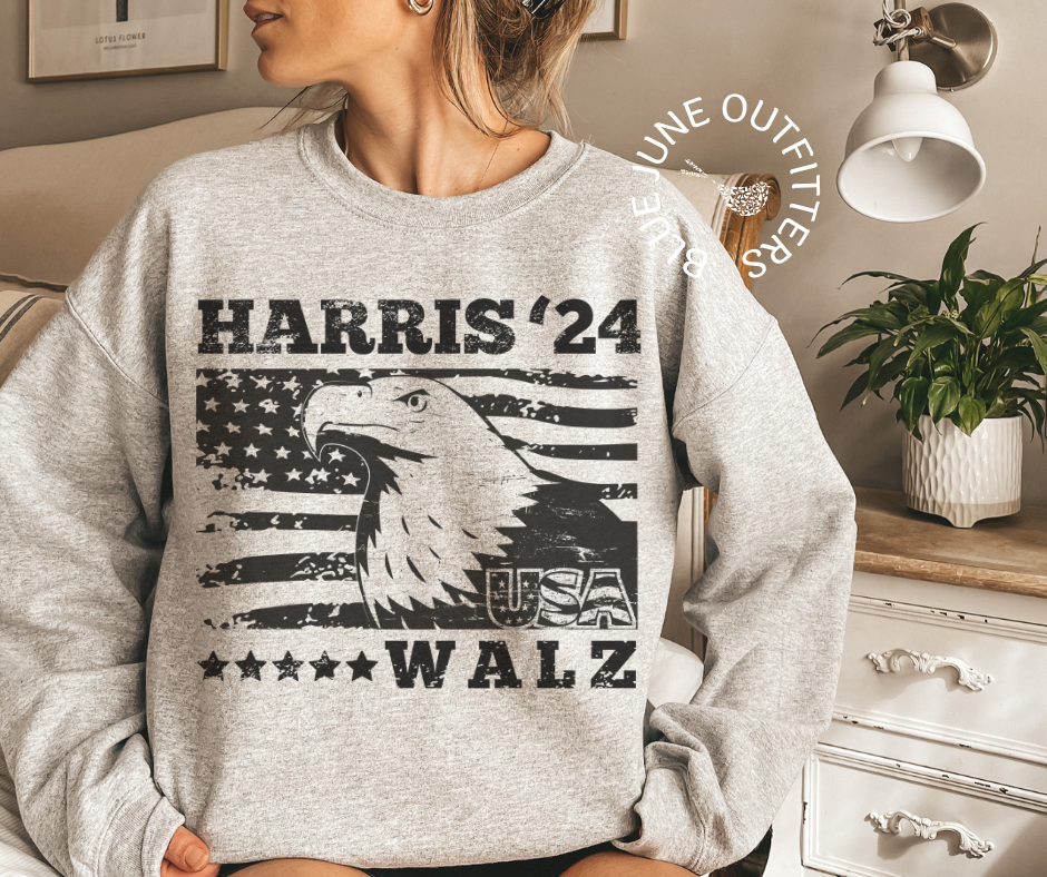 Harris Walz 2024 | Unisex Crewneck Sweatshirt