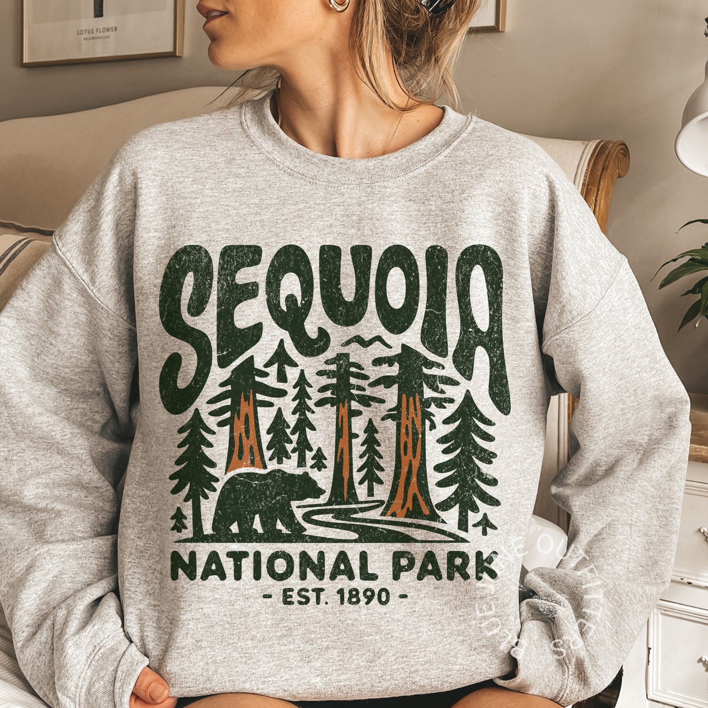 Sequoia National Park Unisex Pullover Sweatshirt