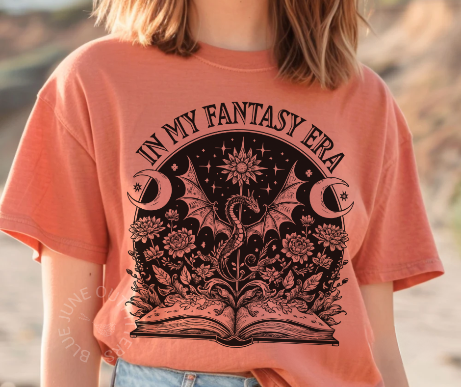 IN MY FANTASY ERA | DRAGON BOOKISH TEE