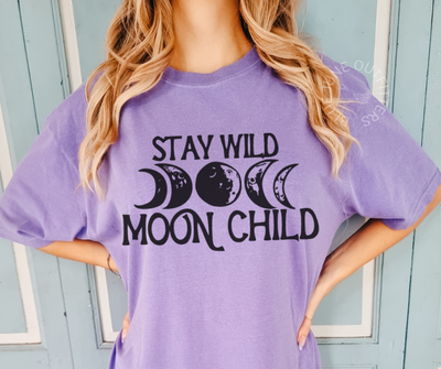 Stay Wild Moon Child | Hippie Comfort Colors® Tee