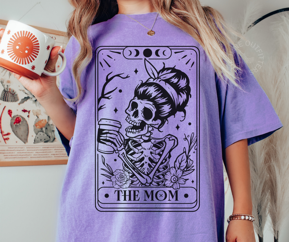 The Mom Skellie Tarot | Comfort Colors® Tee