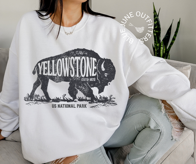 YELLOWSTONE NATIONAL PARK | BISON SWEATSHIRT