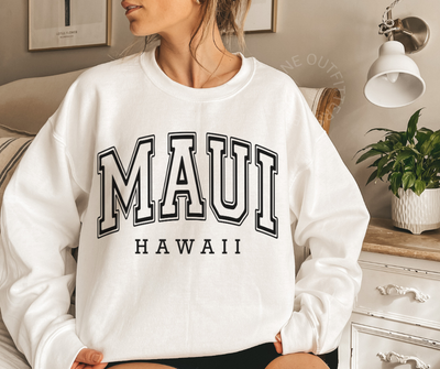 MAUI HAWAII CREWNECK SWEATSHIRT