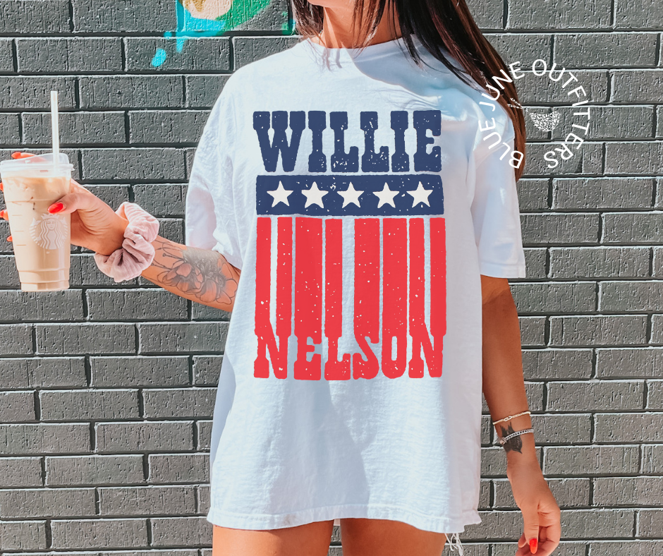Willie USA | Comfort Colors® Country Rock Fourth of July Tee