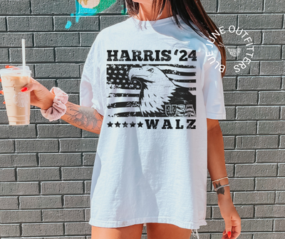 HARRIS WALZ 2024 | COMFORT COLORS®  ELECTION TEE