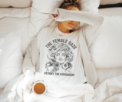 Medusa Petrify The Patriarchy | Comfort Colors® Feminist Tee