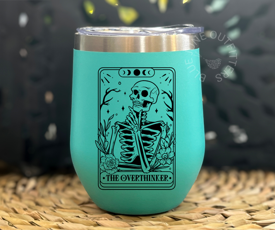 The Overthinker Tarot | Stainless Steel Wine Tumbler