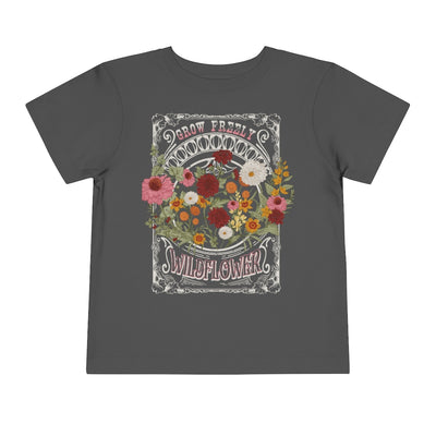 Grow Freely Wildflower | Boho Toddler Tee