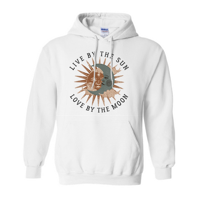 Live By The Sun, Love By The Moon | Premium Quality Unisex Hoodie