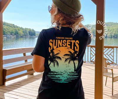 Forever Chasing Sunsets | Comfort Colors® Tropical Tee
