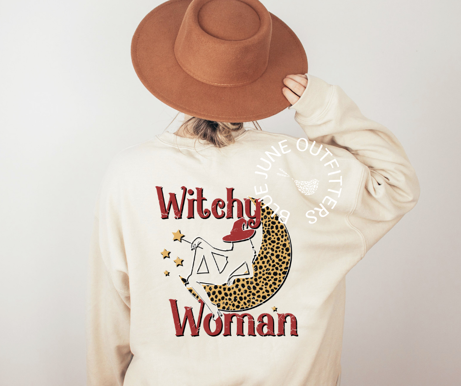 Witchy Woman Vintage Style Sweatshirt