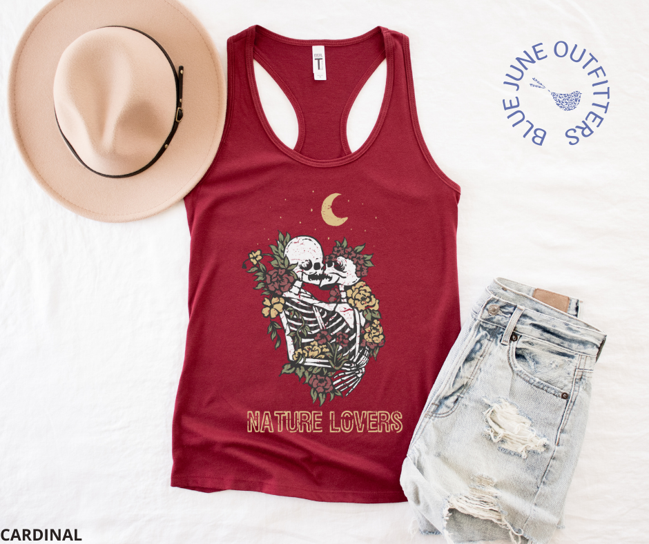 Nature Lovers | The Lovers Skeleton Tank Top Women's 