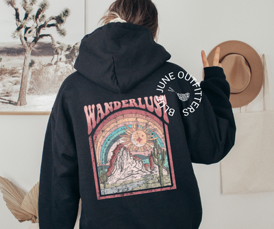 Trippy Wanderlust Hoodie | Fashion Hoodie