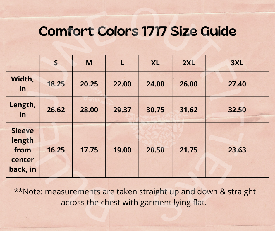 Take It Easy | Trendy Retro Comfort Colors® Tee